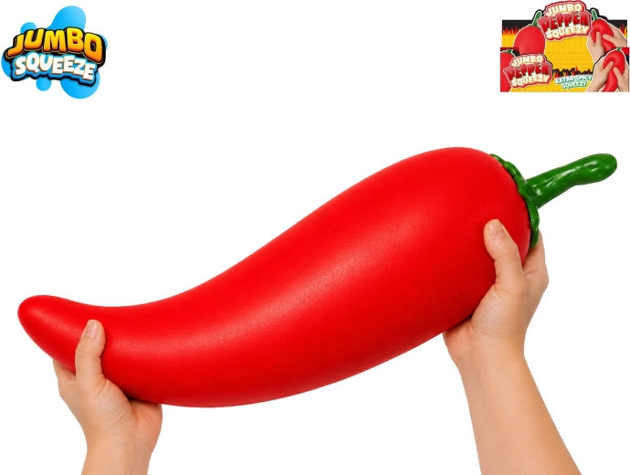 Naťahovacia jumbo chilli paprička mega squeeze - 1 kus