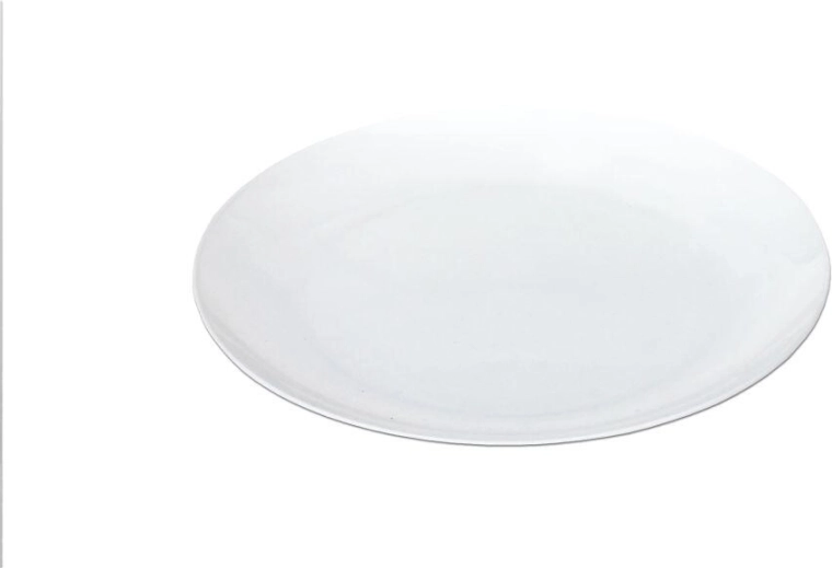 Plytký plastový tanier 20 cm – mix farieb