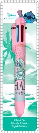 Disney Stitch šesťfarebné guľôčkové pero