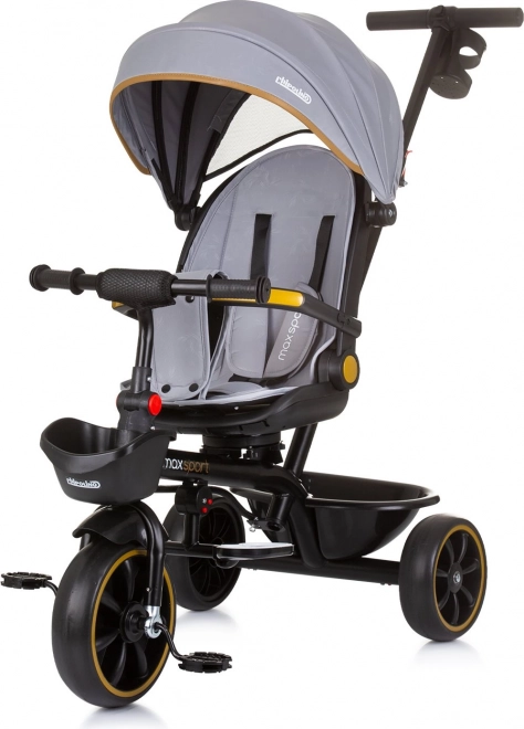 Trojkolka so strieškou Max Sport 2v1 – Ash grey
