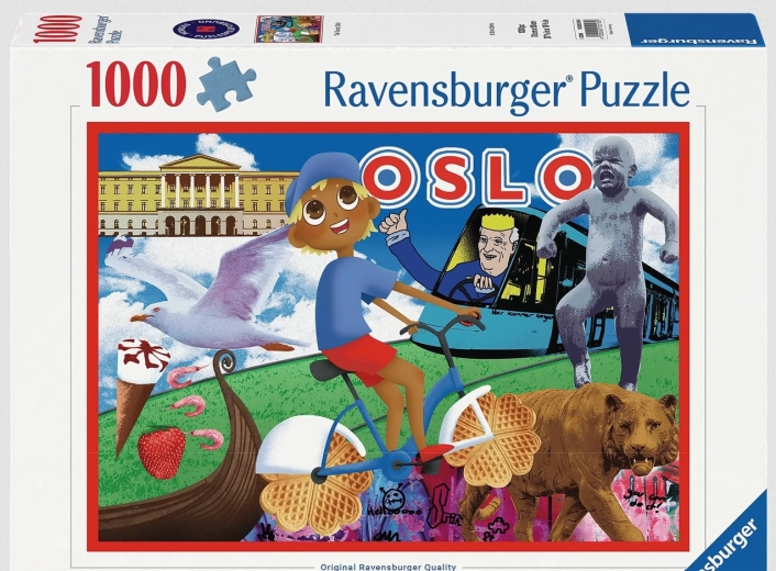 Ravensburger puzzle Oslo, Nórsko 1000 dielikov