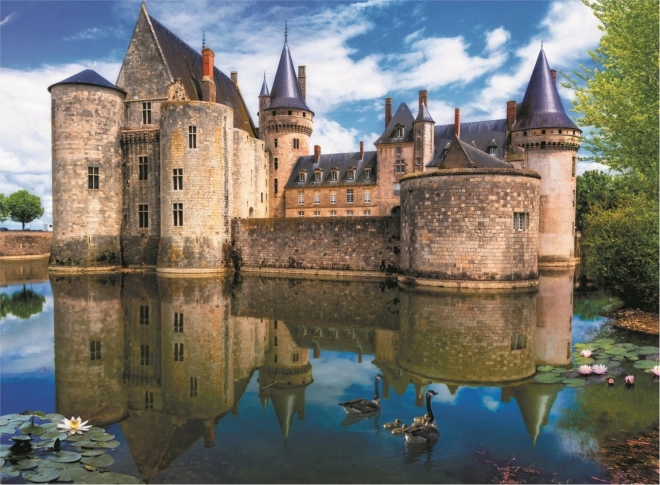 Puzzle 3000 dielikov Zámok Sully-sur-Loire Francúzsko