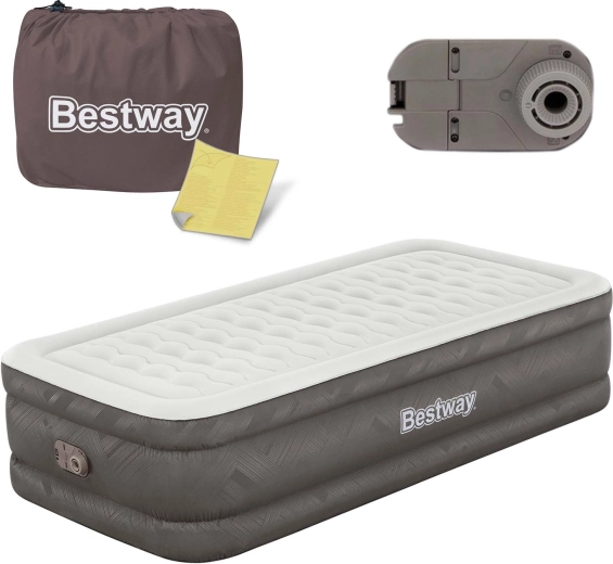 Nafukovacia posteľ s vstavanou elektrickou pumpou 191 × 97 × 46 cm BESTWAY