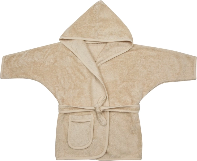 Detský župan Timboo pre deti 2–4 roky frosted almond