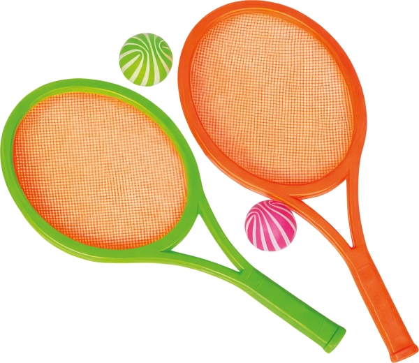 Sparkys detský tenisový set 34 cm (2 rakety + 2 loptičky)