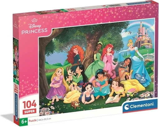 Puzzle Clementoni Disney Super Princess 104 dielikov