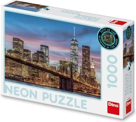 Puzzle Dino Neon New York 1000 dielikov