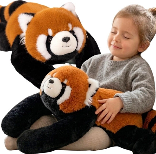 Woopie záťažová plyšová panda červená 65 cm 2,5 kg