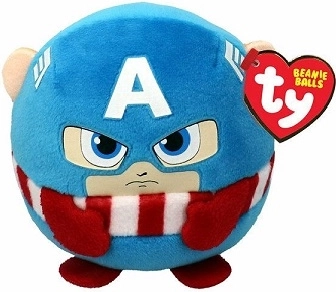Ty Beanie Balls Captain America plyšová guľa