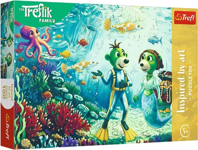 Trefl Puzzle 100 Inspired by Art mágia hlbín