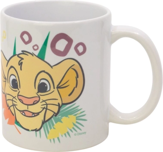 Keramický hrnček 325 ml Lev kráľ – džungľa