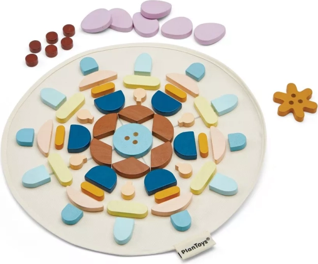 Drevená mandala PlanToys