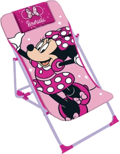 Skladacie ležadlo Minnie Mouse pre deti
