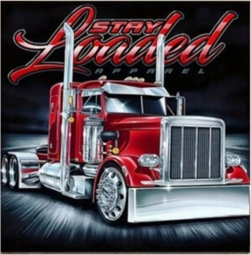 Norimpex diamantové maľovanie americký červený truck 30 × 40 cm