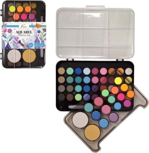 Sada akvarelových farieb 36 farieb