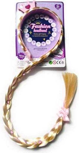 Čelenka s dlhým vrkočom 70 cm