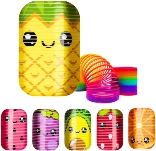 Ovocná pružina slinky pre deti