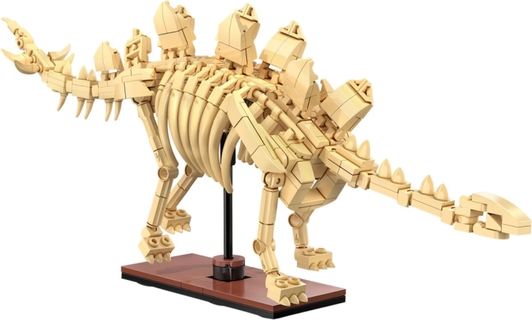CaDA fosília dinosaura Stegosaurus z kociek 1:23