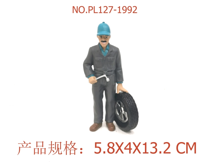 Figúrka automechanik 13,2 cm - 1 kus
