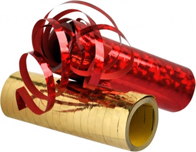 Holografické serpentíny na oslavy – mix farieb