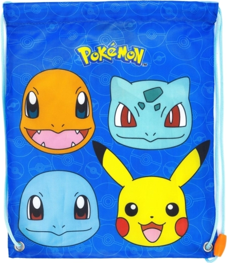 Pokémon taška na obed so sťahovacou šnúrkou