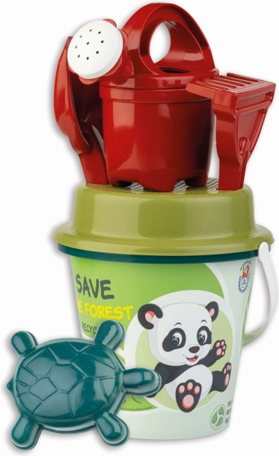 Androni recyklovaná súprava na piesok s kanvičkou