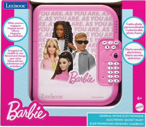 Elektronický tajný denník BARBIE od Lexibook