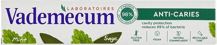 Vademecum Anti‑Caries zubná pasta 75 ml