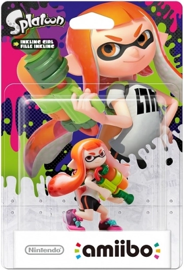 Amiibo figúrka Splatoon Girl