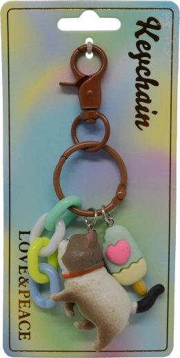 Prívesok na kľúče mačička