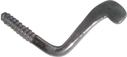 Oceľový obrtlík 30 mm, lesklý (20 ks)