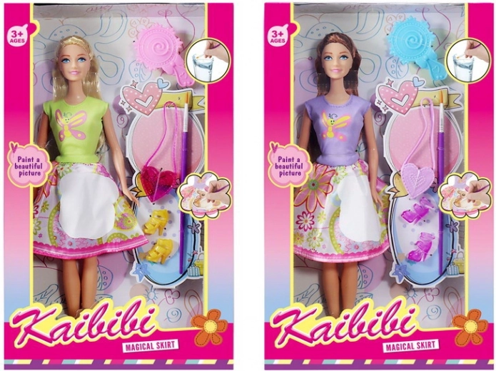 Bábika s vodným maľovaním 30 cm