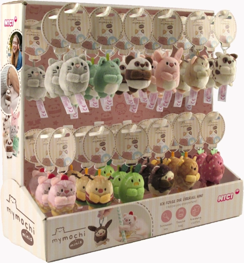 Nici MyMochi Minis Series 2 – displej príveskov 5 cm, 36 ks assorted
