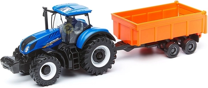 Bburago traktor New Holland T7.315 s prívesom