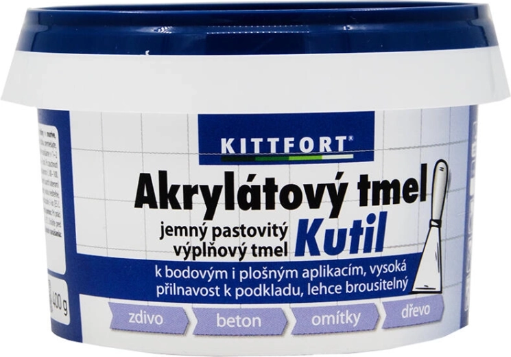 Akrylátový tmel Kutil Kitt 400 g