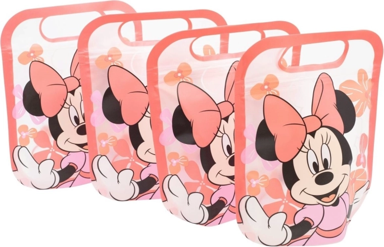 Sada uzatvárateľných vreciek Minnie – 4 ks
