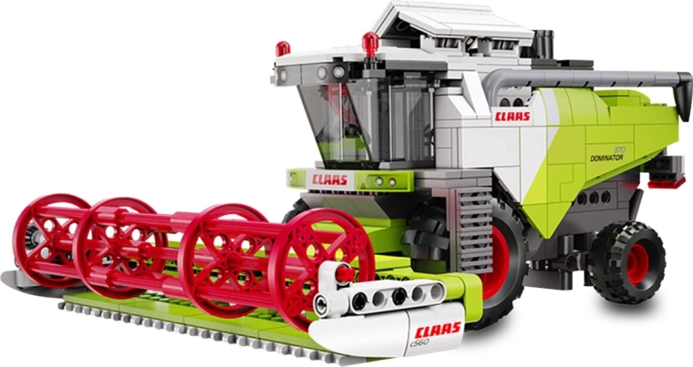 Stavebnica CaDA Claas Dominator 370 v mierke 1:24