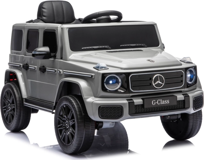 Detské elektrické autíčko Mercedes G 4x4 24 V sivé