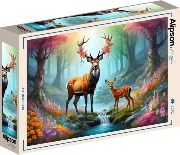 Alipson puzzle Majestátny jeleň 500 dielikov