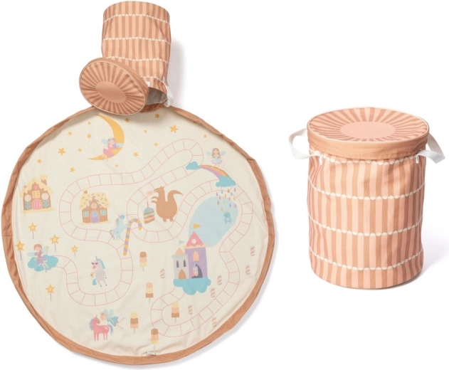 Play&Go Soo kôš na hračky s hracou podložkou Fairyworld