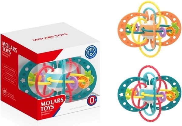 hračka pre bábätko hrkálka a prepletanka