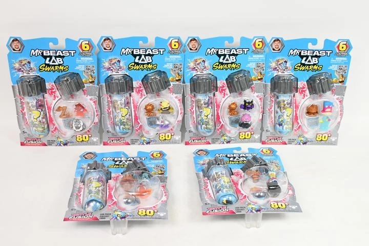 Cobi MrBeast Lab Swarms séria 4 zberateľský multipack (6 balení)