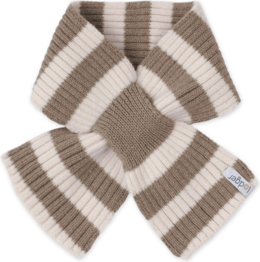 Detský merino šál Lodger stripe buffalo