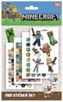 Minecraft sada nálepiek 200 ks