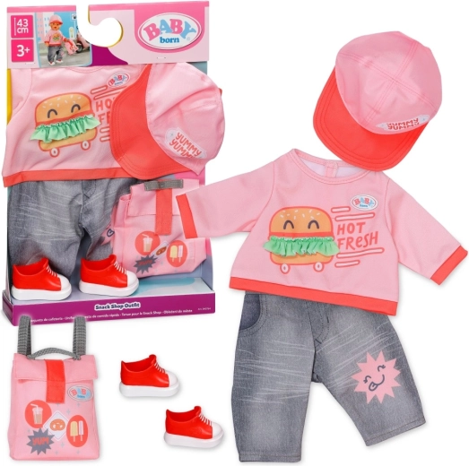 BABY born outfit Snack Shop pre bábiku 43 cm