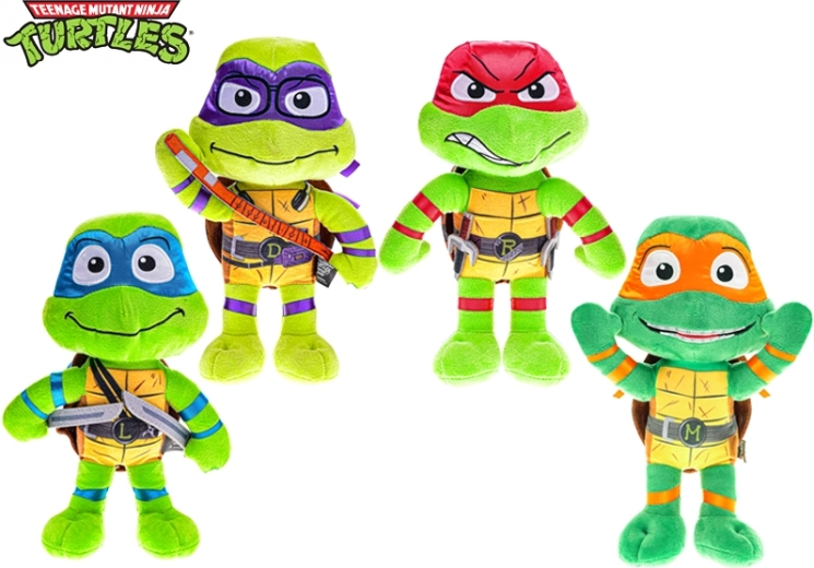 Plyšová figúrka Ninja korytnačky Mutantí chaos 28 cm