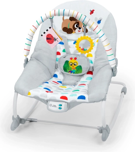 Baby Einstein vibračné hudobné lehátko Dean's Discovery Spot 0 m+, do 18 kg