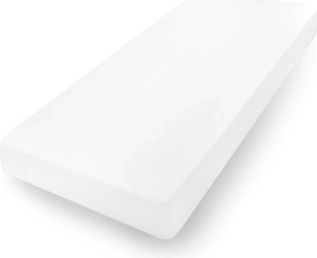 Babymatex napínacia jersey plachta do postieľky 60 × 120 cm biela