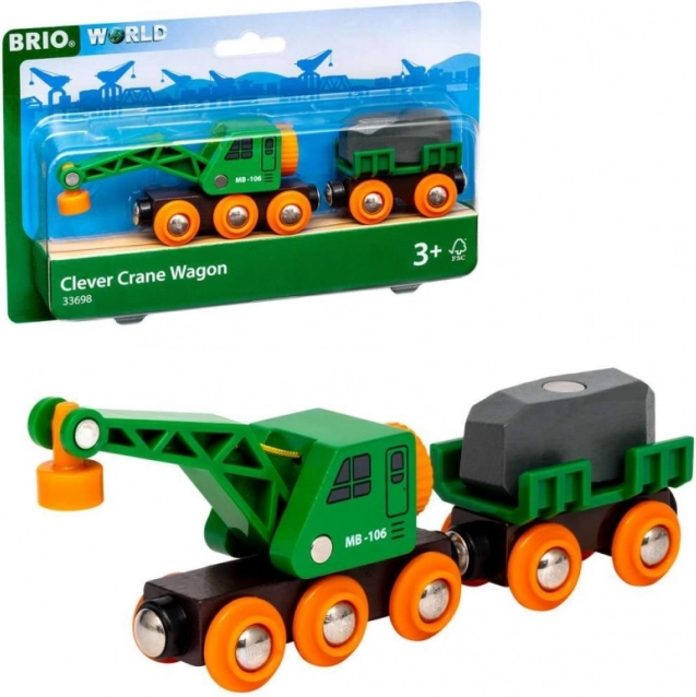BRIO inteligentný žeriavový vagón