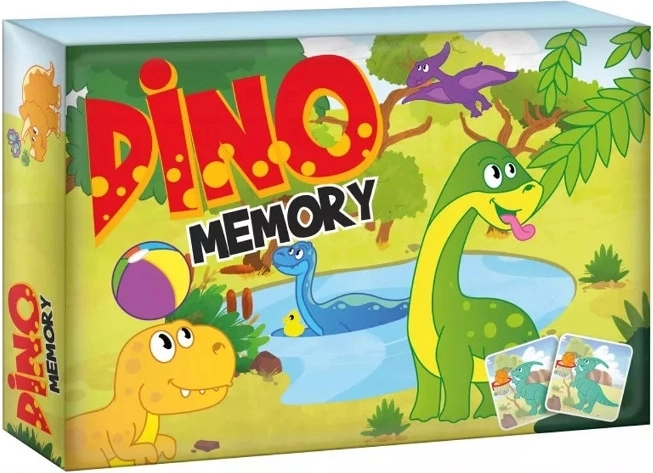Dino Memory – detské vzdelávacie pexeso s dinosaurami
